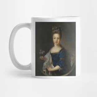 Portrait Of Princess Luisa Maria Theresa Stuart by Jean-Francois de Troy Mug